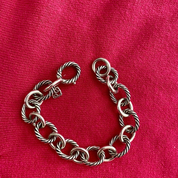 Silver Chain Link Bracelet - Picture 1 of 3